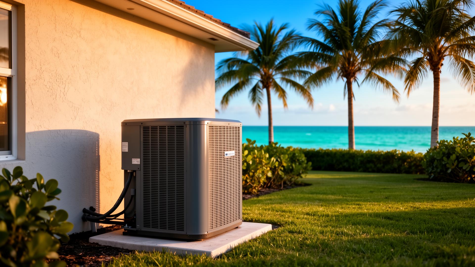 Coastal Florida home with professional HVAC installation by Maritime Air Co.
